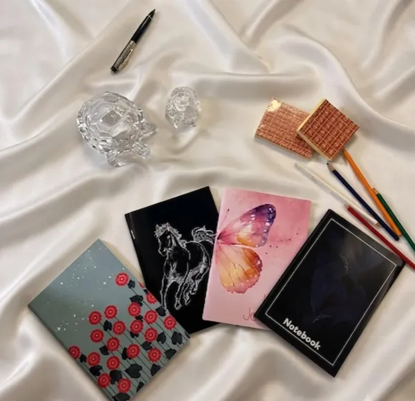 House_Of_Earthy_Aesthetic_Plain_Pocket_Notebook_Set_Of_4