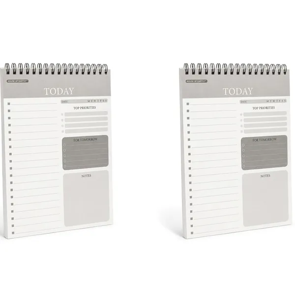 House_Of_Earthy_A5_Daily_Planner_To-Do_List_Notepad_Pack_Of_2