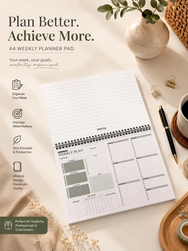 House_Of_Earthy_A4_Undated_Weekly_Planner_Notepad
