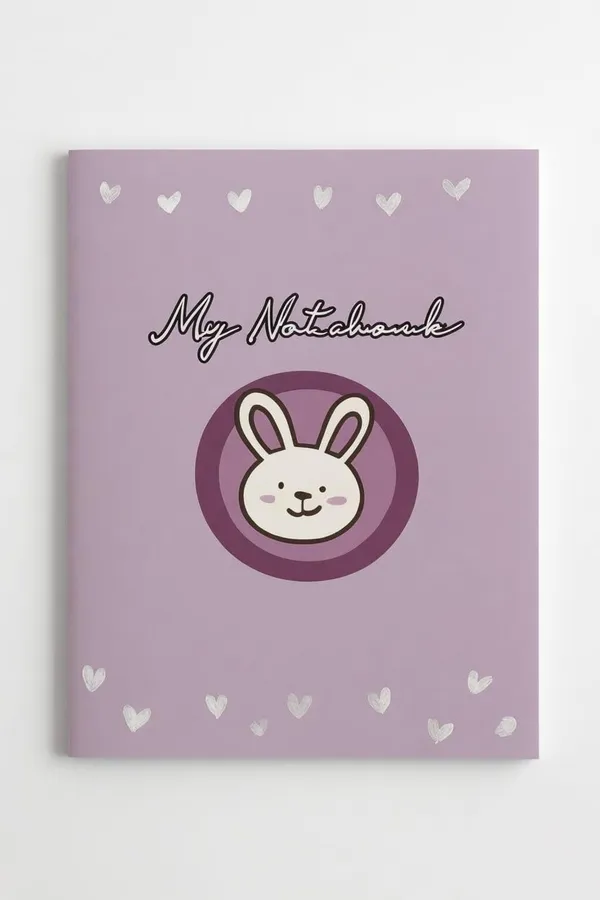 House_Of_Earthy_Cat_Theme_Ruled_Notebook_Set_Of_4_Multicolor