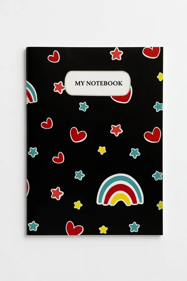 House_Of_Earthy_Cute_Theme_Ruled_Notebook_Set_Of_4_Multicolor