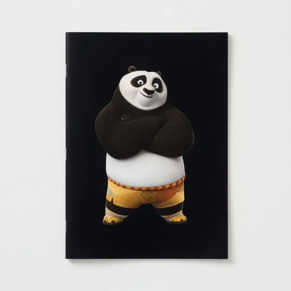 House_Of_Earthy_Panda_Theme_Ruled_Notebook_Set_Of_4