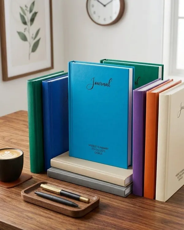 House_Of_Earthy_Sky_Blue_Hardcover_A5_Plain_Journal_With_Planner_Sections