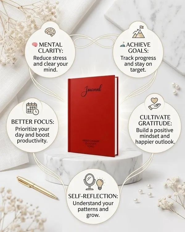 House_Of_Earthy_Red_Hardcover_A5_Plain_Journal_With_Planner_Sections