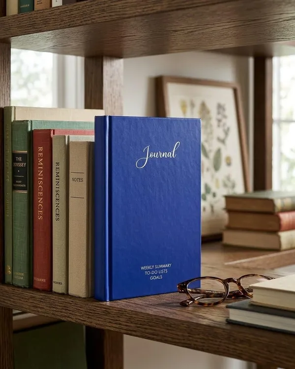 House_Of_Earthy_Blue_Hardcover_Plain_Journal_A5