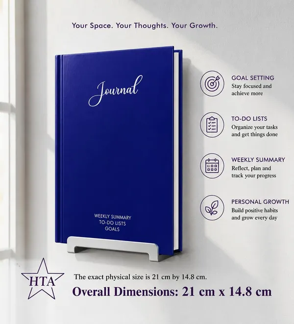 House_Of_Earthy_Blue_Hardcover_Plain_Journal_A5