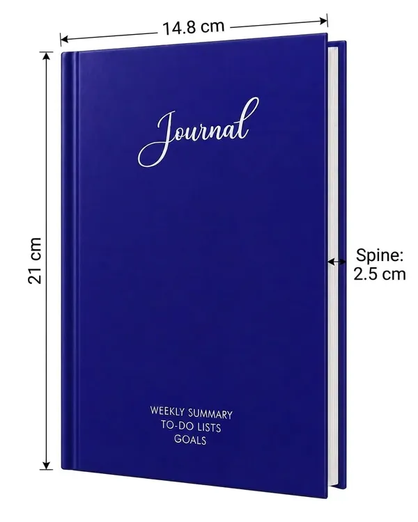 House_Of_Earthy_Blue_Hardcover_Plain_Journal_A5
