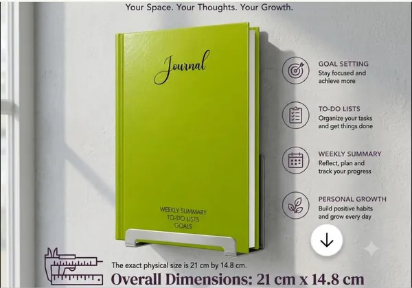 House_Of_Earthy_Olive_Hardcover_Plain_Journal_A5