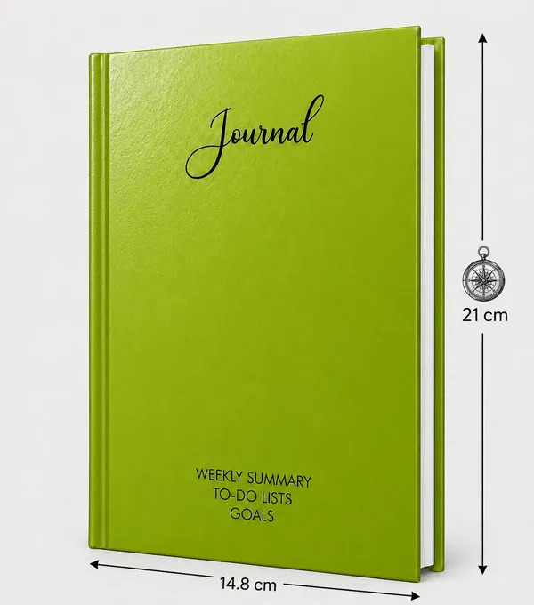 House_Of_Earthy_Olive_Hardcover_Plain_Journal_A5