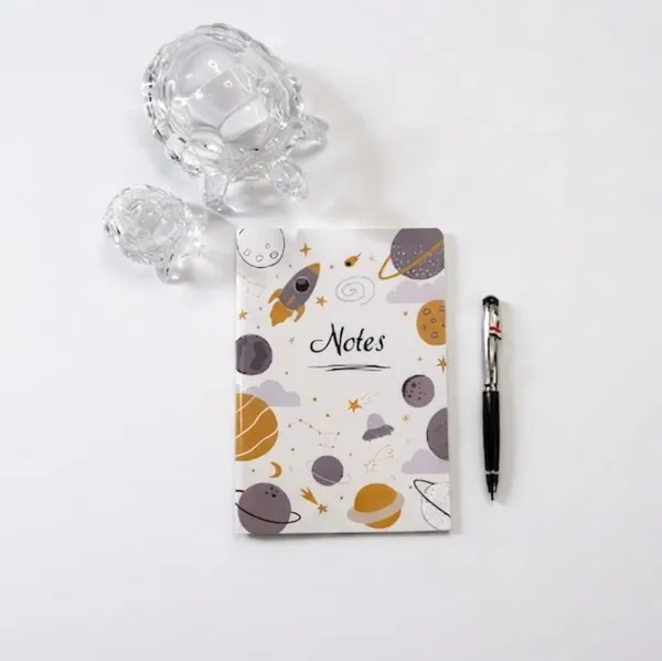 House_Of_Earthy_Astronaut_Plain_Pocket_Notebook_Set_Of_4