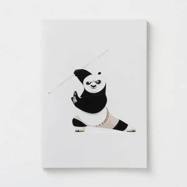 House_Of_Earthy_Panda_Theme_Plain_Pocket_Notebook_Set_Of_4