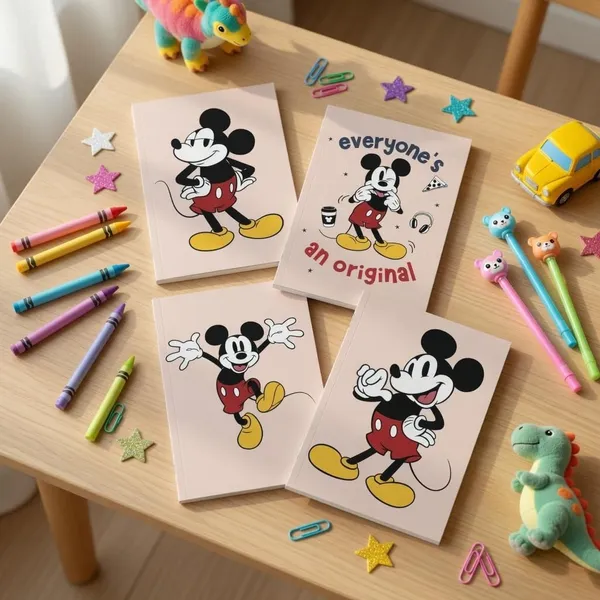 House_Of_Earthy_Mickey_Mouse_Collection_Notebook_Set_Of_4
