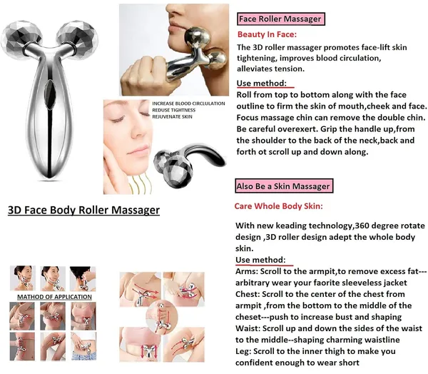 Cazuela_Silver_Dual_Roller_Massage_Wand_For_Women