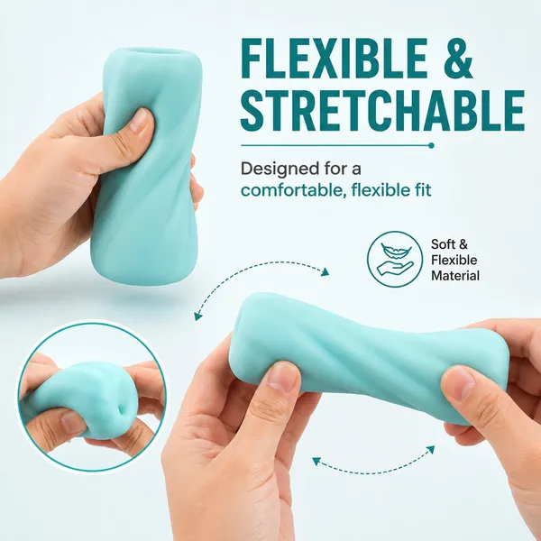 Cazuela_Blue_Silicone_Spiral_Groove_Personal_Massager_For_Women
