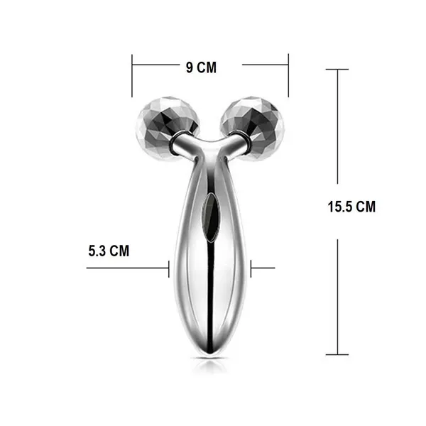 Cazuela_Silver_Dual_Roller_Massage_Wand_For_Women