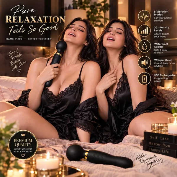 ULTRA_PREMIUM_BLACK_RICH_Woman_Full_Body_Massager_for_Women_|_Rechargeable_Wireless_Personal_Wand_Massager_for_Deep_Tissue_Pain_Relief
