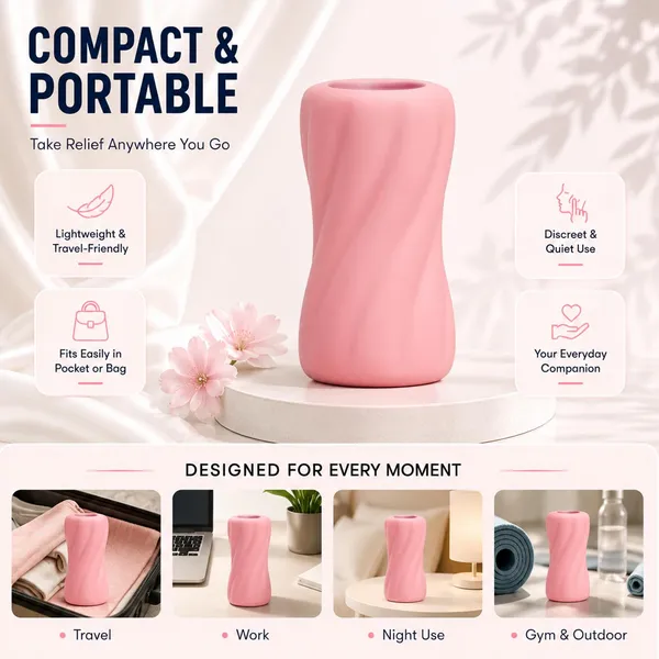 Cazuela_Pink_Silicone_Contoured_Personal_Massager_For_Women