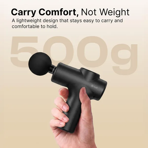 Cazuela_Black_Silicone_Pistol-Grip_Massage_Gun_For_Women