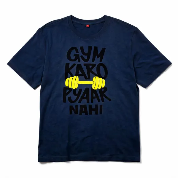 Navy_Graphic_Short_Sleeve_T_Shirt_For_Men