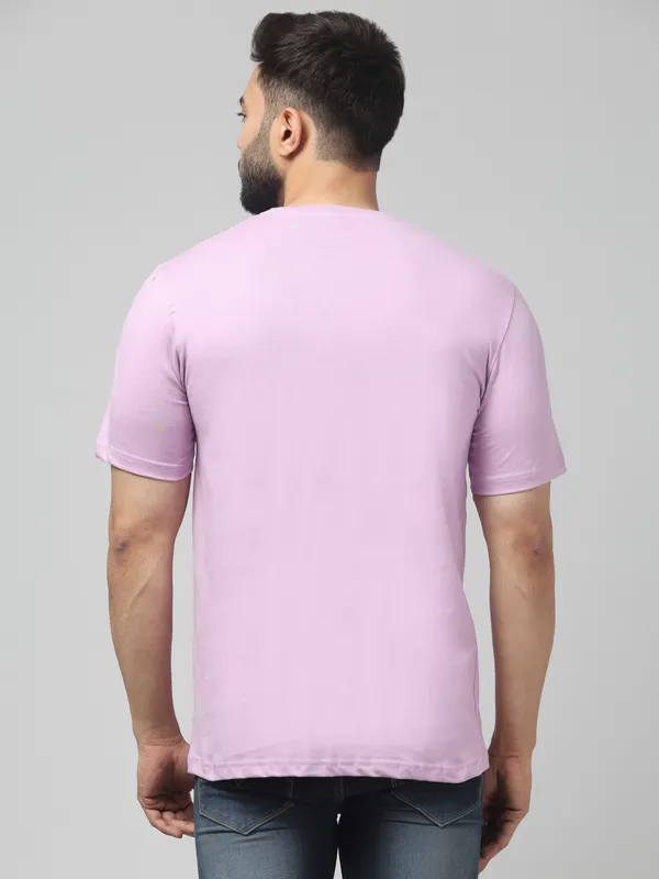 Pink_Regular_Fit_T-Shirt_for_Men
