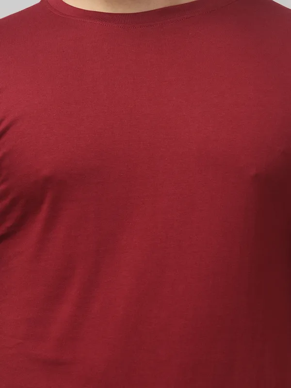 Maroon_Regular_Fit_T-Shirt_for_Men