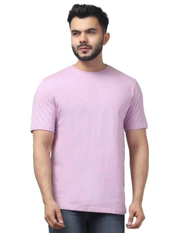 Pink_Regular_Fit_T-Shirt_for_Men