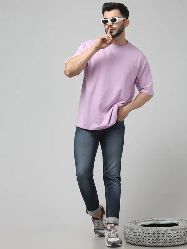 Lavender_Oversized_T-Shirt_for_Men