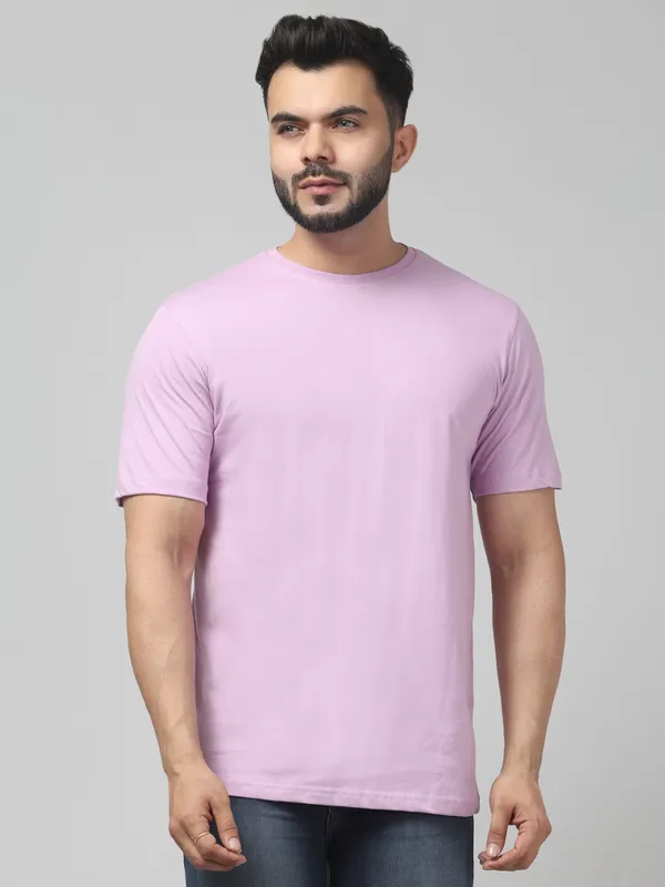 Pink_Regular_Fit_T-Shirt_for_Men