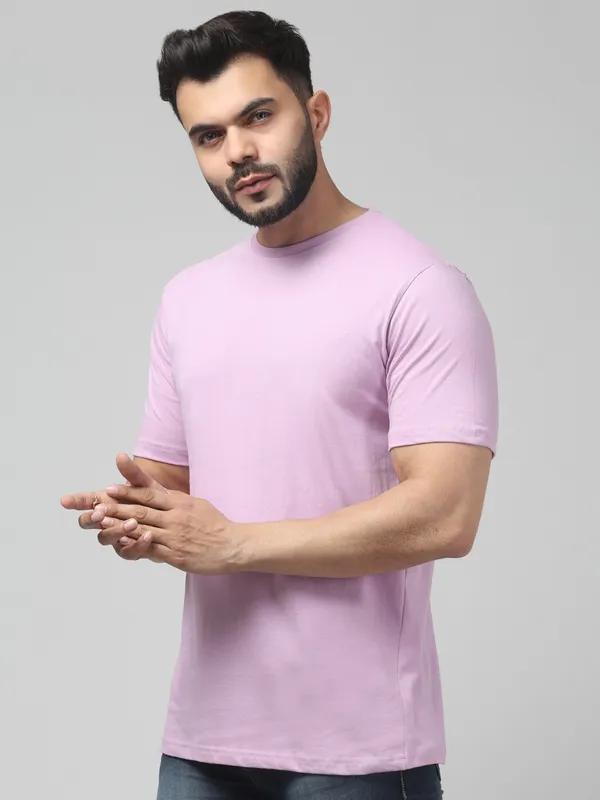 Pink_Regular_Fit_T-Shirt_for_Men