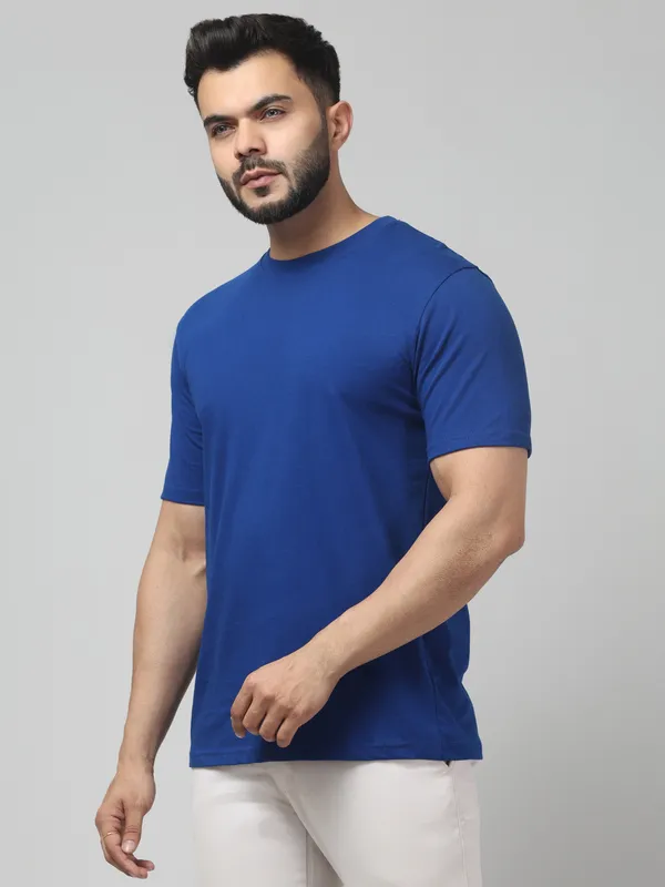Blue_Cotton_Regular_Fit_T-Shirt_for_Men