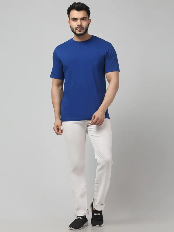 Blue_Cotton_Regular_Fit_T-Shirt_for_Men
