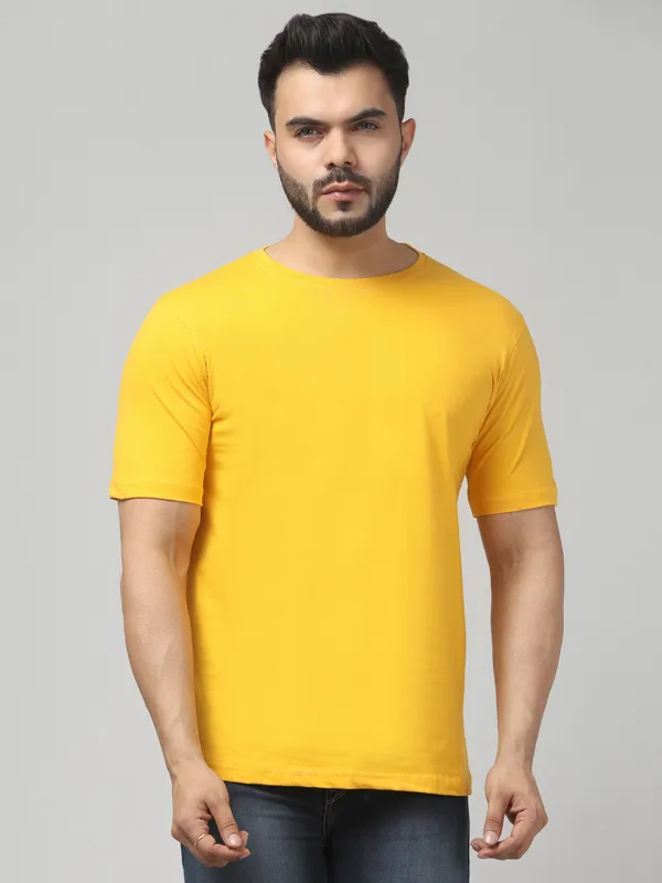 Yellow_Regular_Fit_T-Shirt_for_Men