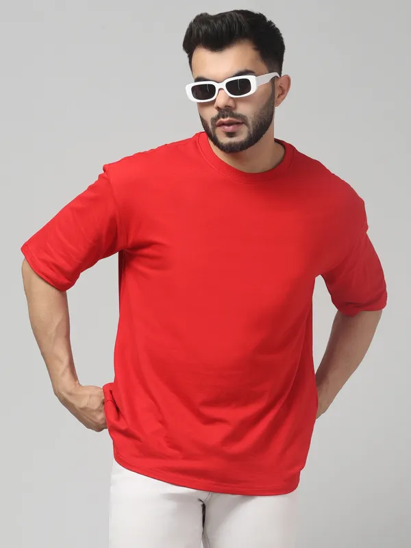 Red_Regular_Fit_Crew_Neck_T-Shirt_for_Men
