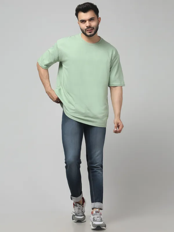 Green_Relaxed_Fit_T-Shirt_for_Men