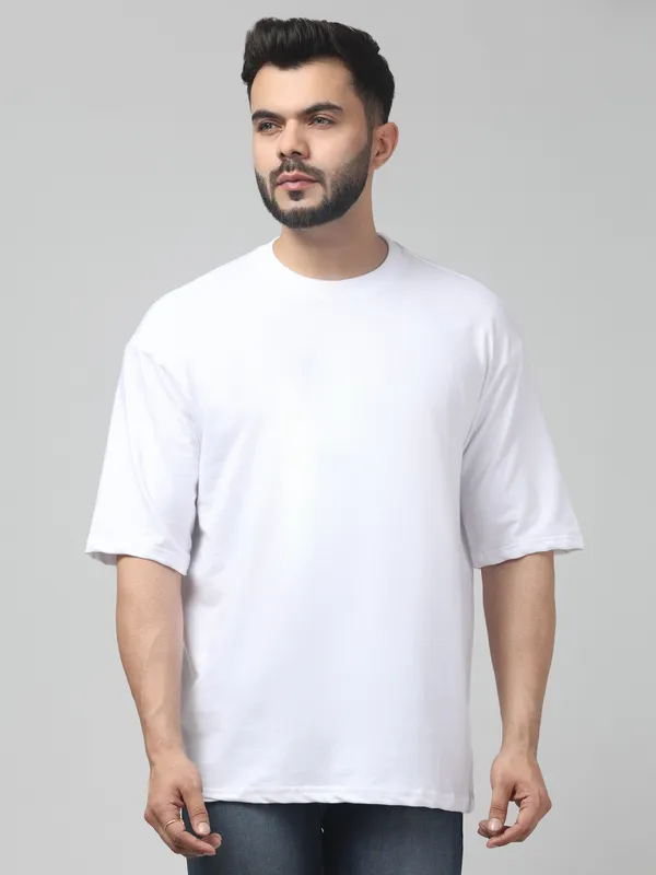 White_Oversized_Crew_Neck_T-Shirt_for_Men