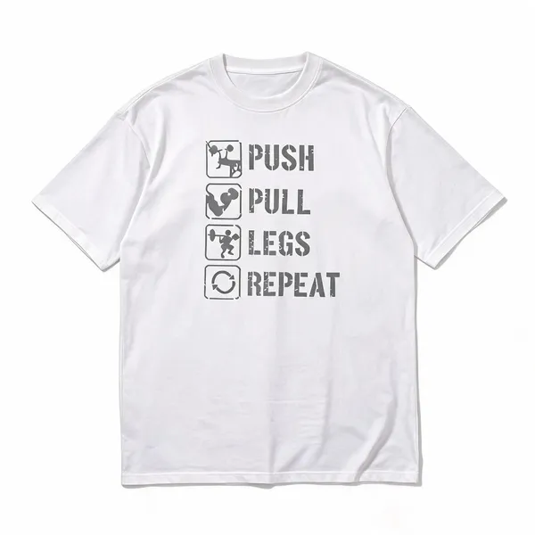 White_Graphic_Regular_Fit_T_Shirt_For_Men