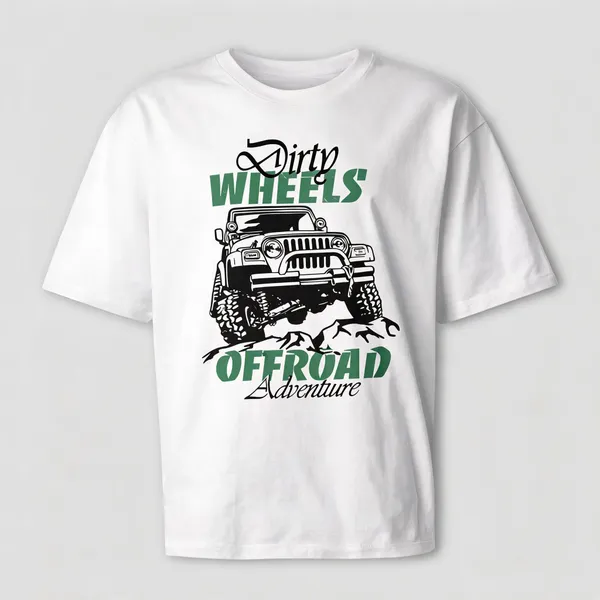 White_Graphic_Print_T_Shirt_For_Men