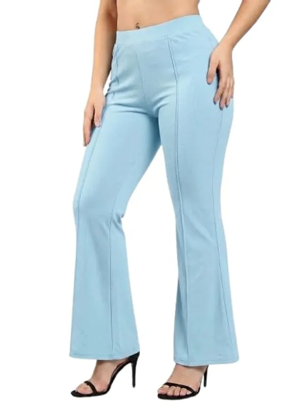 VGlamour_Women’s_Bell_Bottom_Trousers,_Flared_Fit,_Comfortable_&_Stylish_Casual_Wear