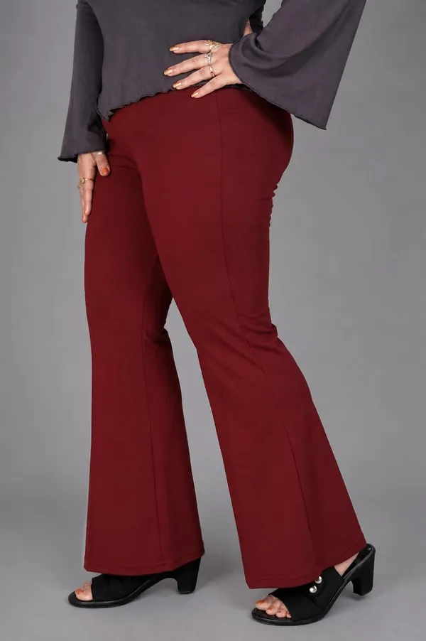 VGlamour_Women’s_Bell_Bottom_Trousers,_Flared_Fit,_Comfortable_&_Stylish_Casual_Wear