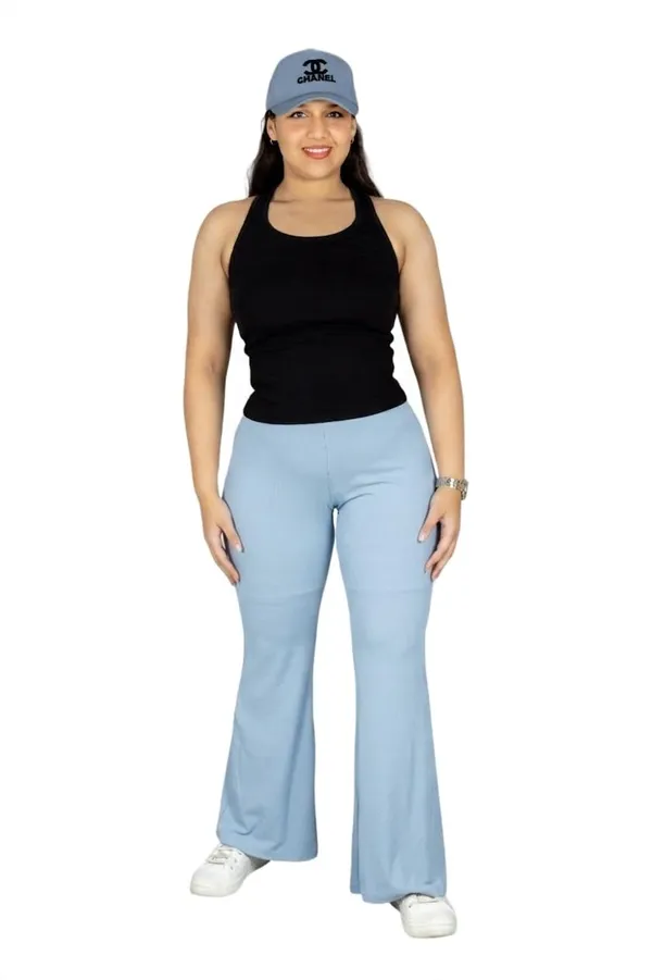 VGlamour_Women's_Bootcut_Trouser,_High_Waist_Flared_Fit_Stretchable_Pants,_Casual_&_Office_Wear