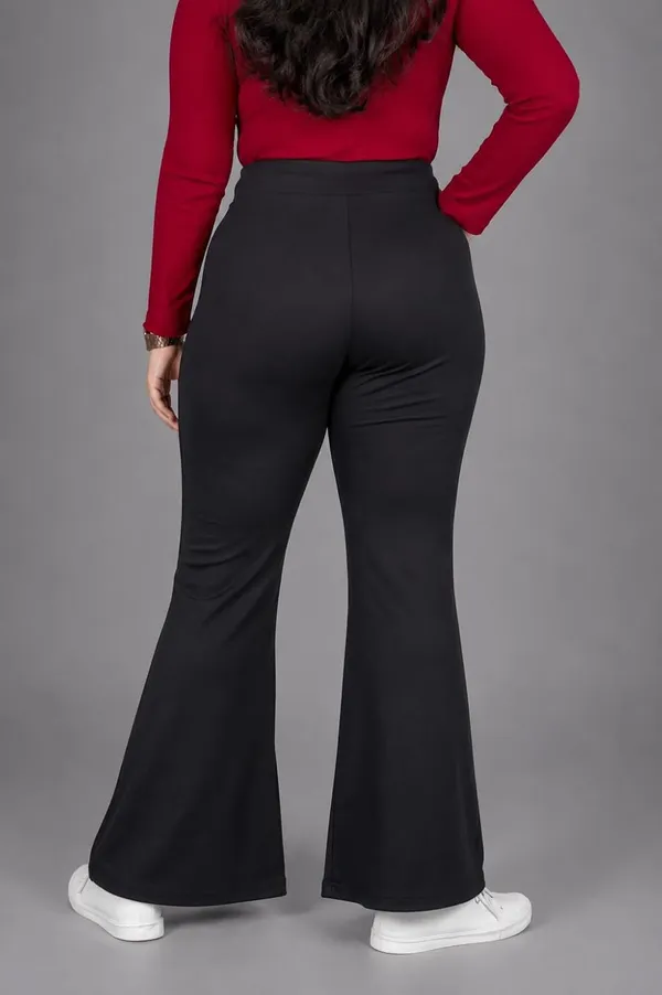 VGlamour_Women's_Bootcut_Trouser,_High_Waist_Flared_Fit_Stretchable_Pants,_Casual_&_Office_Wear