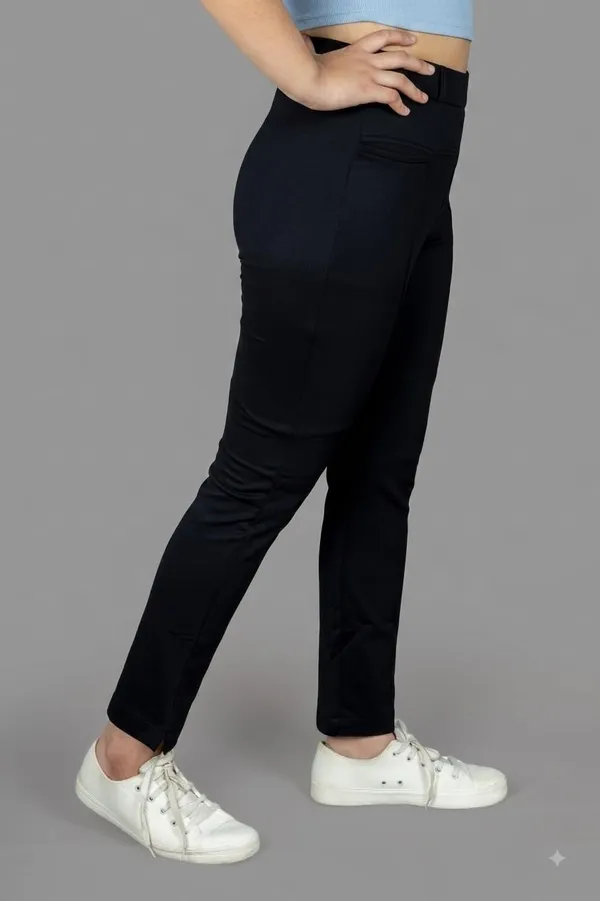 VGlamour_Women’s_Straight_Fit_Trousers,_Polycotton_Blend_Solid_Pants,_Mid_Rise_Casual_and_Formal_Office_Wear_Trousers_for_Women,_Comfortable_Stylish_Bottoms