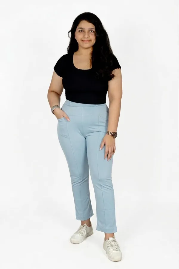 VGlamour_Women’s_Straight_Fit_Trousers,_Polycotton_Blend_Solid_Pants,_Mid_Rise_Casual_and_Formal_Office_Wear_Trousers_for_Women,_Comfortable_Stylish_Bottoms