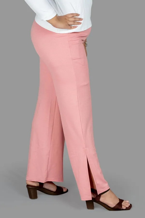 VGlamour_Women’s_Side_Cut_Trousers,_Side_Split_Parallel_Leg_Pants_for_Casual_&_Office_Wear