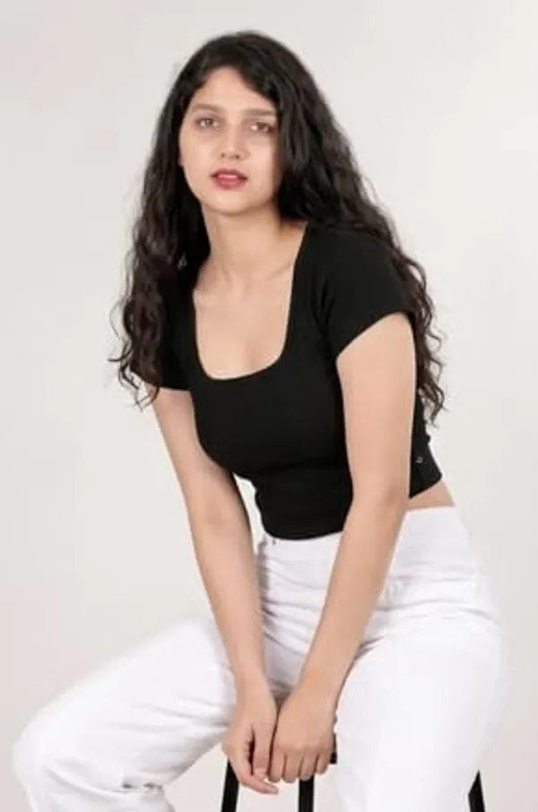 VGlamour_Womens_Short_Sleeve_Crop_Tops_|_Slim_Fit_Gym_Workout_Top_|_Casual