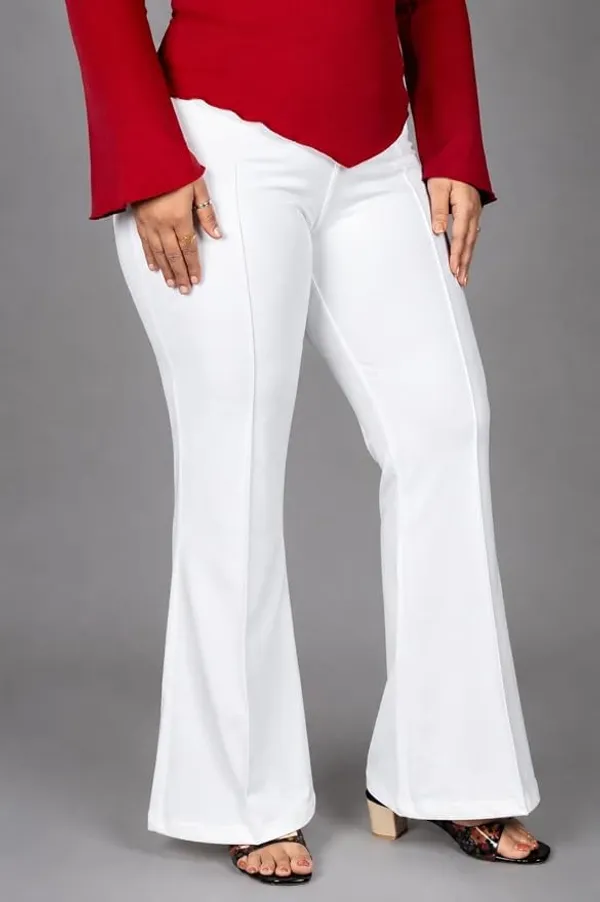 VGlamour_Women’s_Bell_Bottom_Trousers,_Flared_Fit,_Comfortable_&_Stylish_Casual_Wear