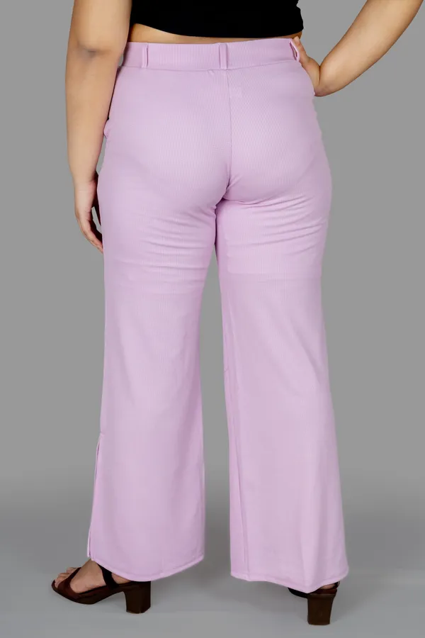 VGlamour_Women’s_Side_Cut_Trousers,_Side_Split_Parallel_Leg_Pants_for_Casual_&_Office_Wear