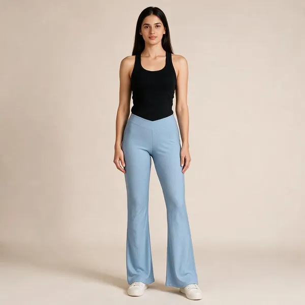 VGlamour_Women's_Bootcut_Trouser,_High_Waist_Flared_Fit_Stretchable_Pants,_Casual_&_Office_Wear