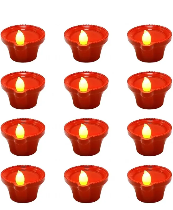 Plastic_Festive_LED_Diya_Set_Of_12