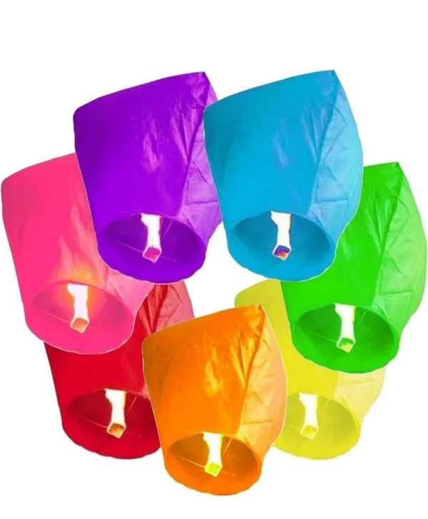 Multicolour_Paper_Sky_Lanterns_Set